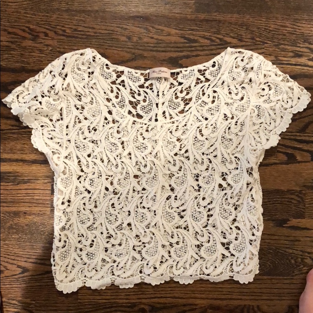 Crochet crop top